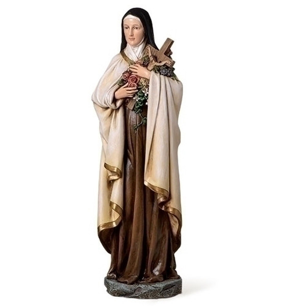 Saint Therese Figurine Statue 13.75" High